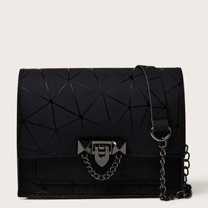 ✨All black matte purse